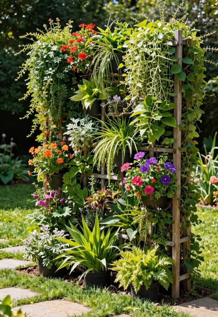 17 Temporary Privacy Fence Ideas That Look Stylish - 1. Lush Vertical Gardens 1