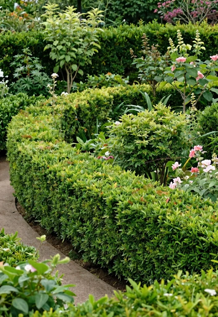 17 Temporary Privacy Fence Ideas That Look Stylish - 6. Living Hedges 1
