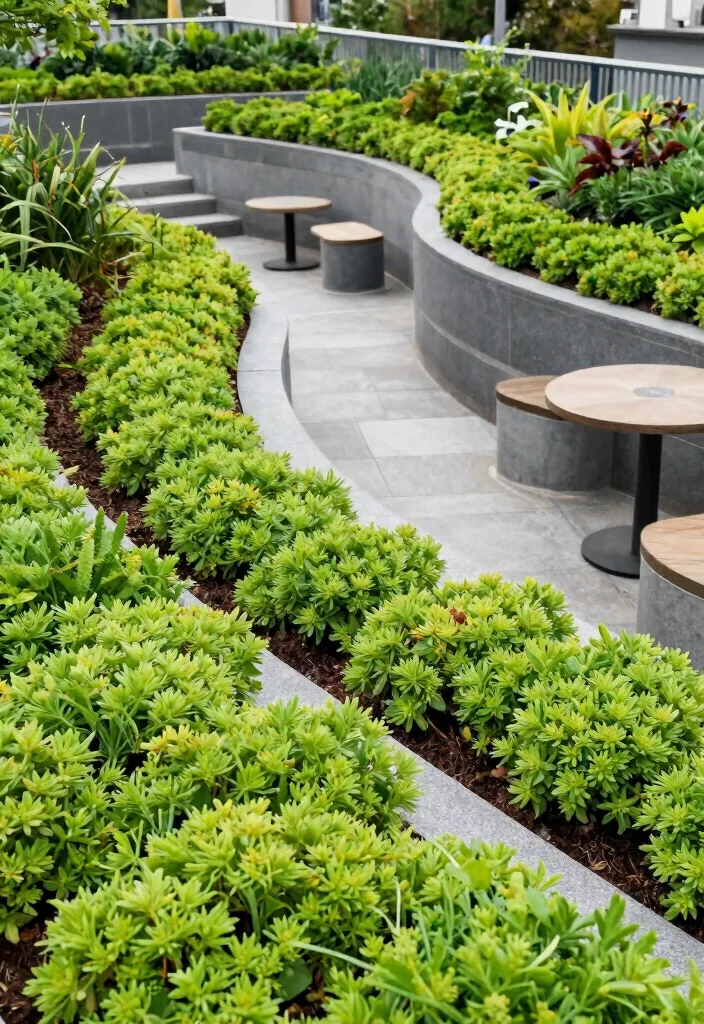 17 Terrace Interior Design Ideas With Modern Comfort 15 17 Terrace Interior Design Ideas With Modern Comfort - 15. Green Roof Elements 1