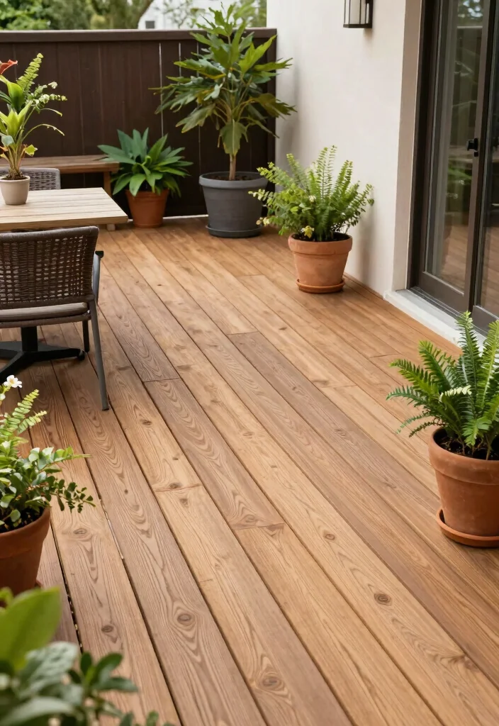 17 Terrace Interior Design Ideas With Modern Comfort 7 17 Terrace Interior Design Ideas With Modern Comfort - 7. Eco-Friendly Decking Options 1