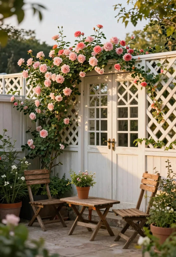 17 Wood Fence Styles Ideas That Elevate Any Yard - 3. Lattice Fence 1
