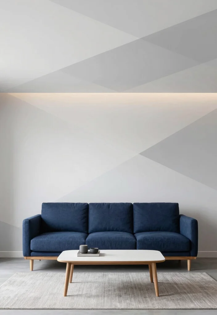 18 False Ceiling Ideas Living Rooms Will Love - 2. Geometric Patterns 1