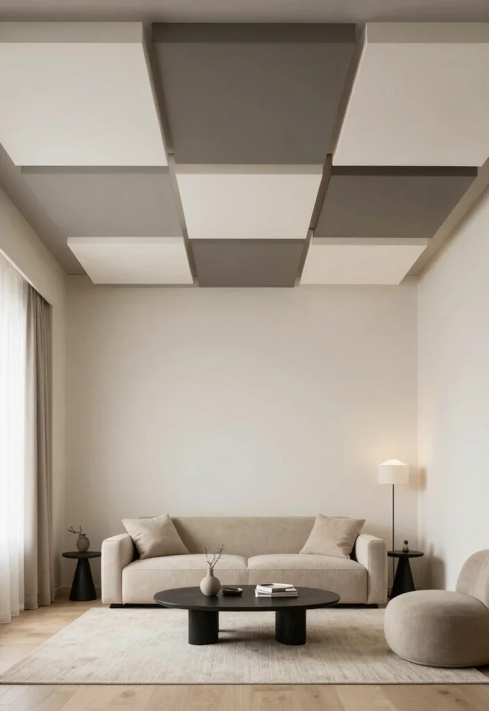 18 False Ceiling Ideas Living Rooms Will Love - 6. Drop Ceilings 1