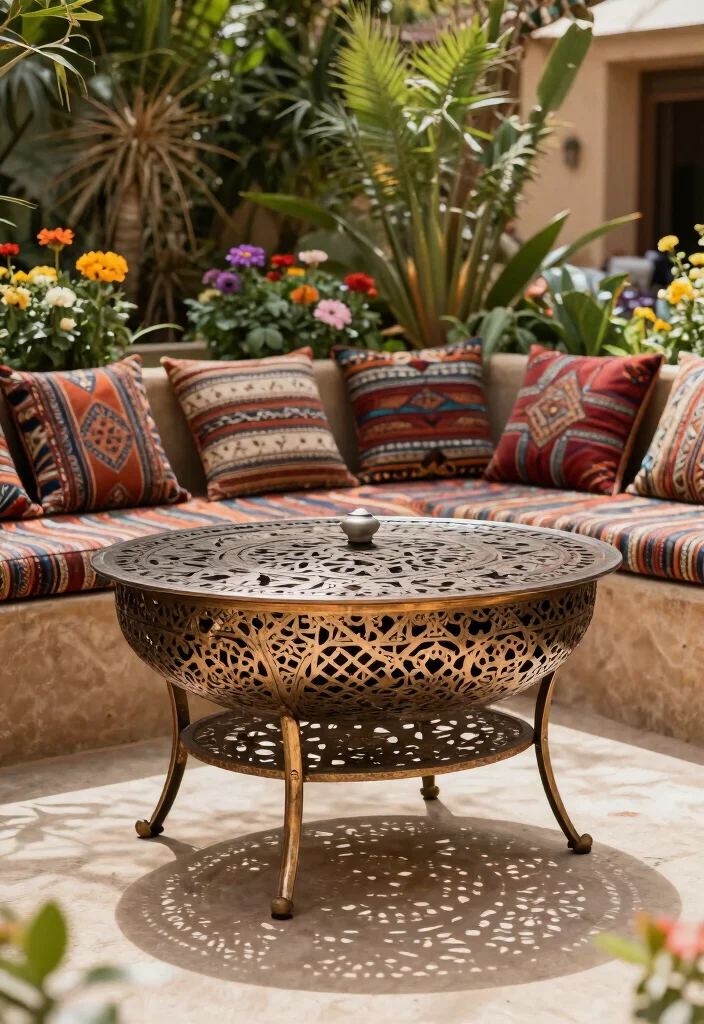 18 Fence Grill Design Modern Ideas With Bold Patterns - 16. Cultural Patterns 1