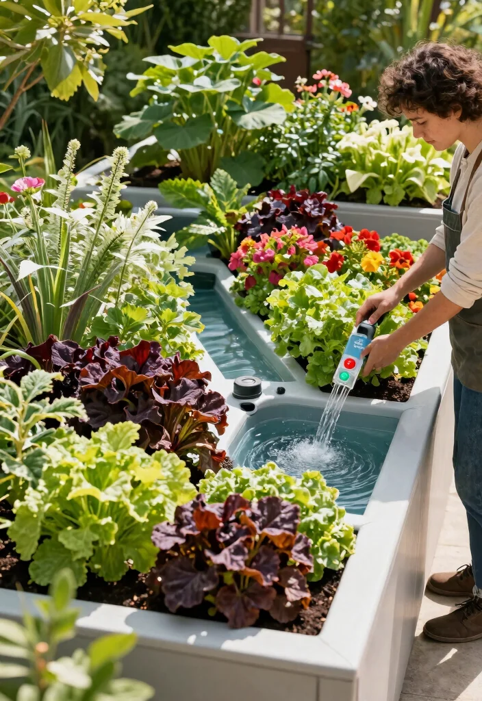 18 Garden Design Raised Beds Ideas With Organized Beauty - 16. Self-Watering Raised Beds 1