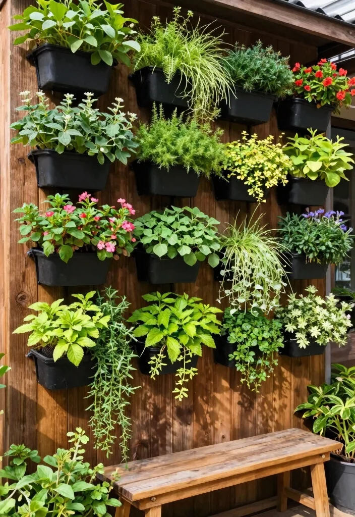 18 Garden Design Raised Beds Ideas With Organized Beauty - 4. Vertical Garden Wall Systems 1