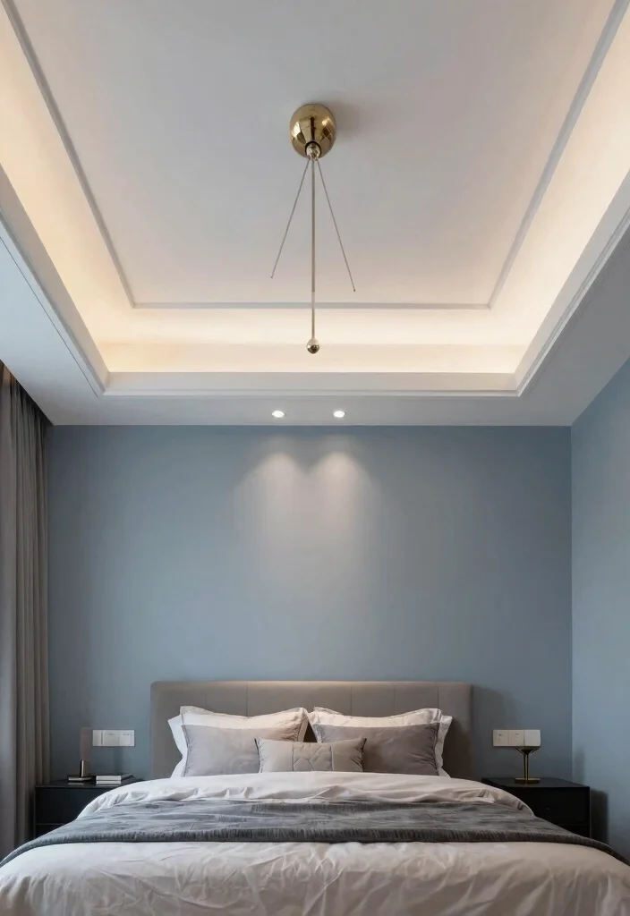 18 Gypsum Ceiling Design Bedroom Modern Ideas With Clean Finish - 5. Layered Designs 1