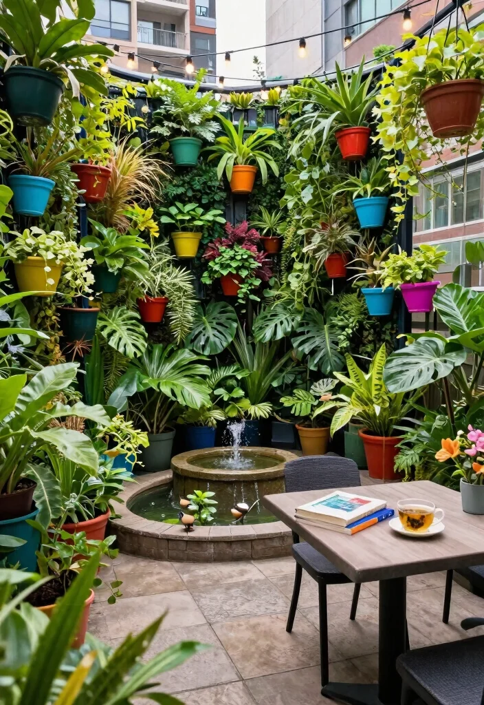 18 Living Room Terrace Ideas That Blend Indoors & Out - 2. Urban Jungle Vibes 1