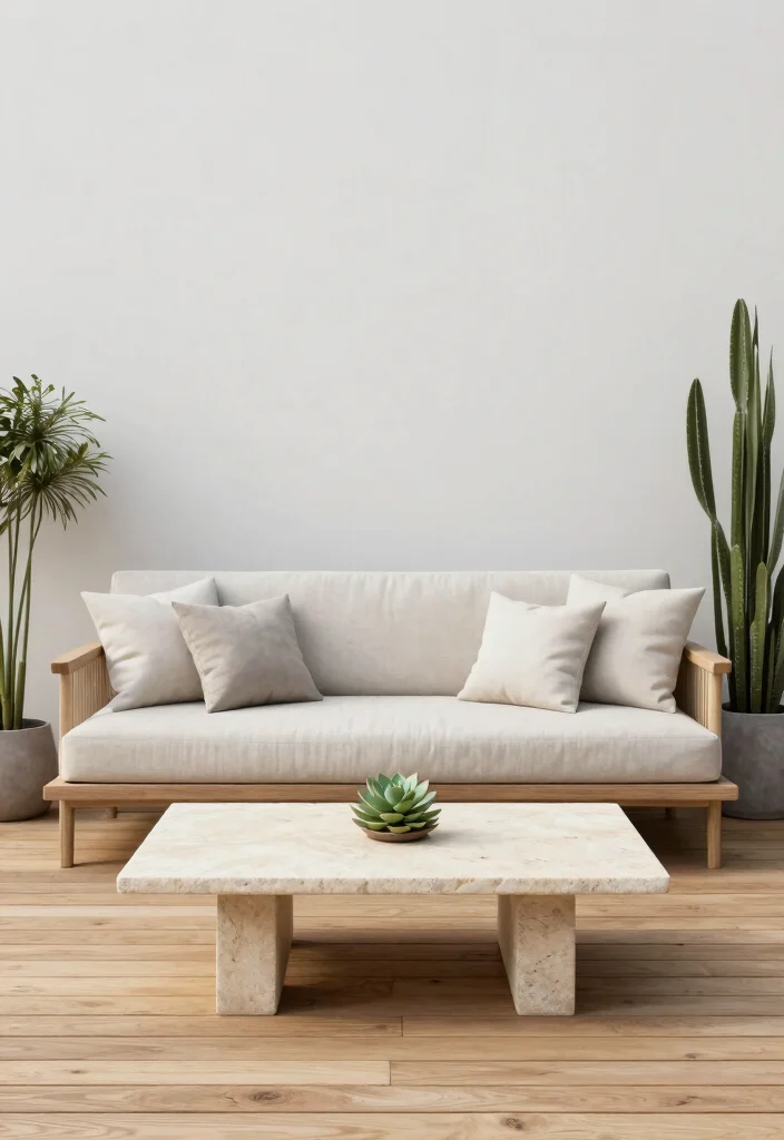 18 Living Room Terrace Ideas That Blend Indoors & Out - 3. Minimalist Serenity 1