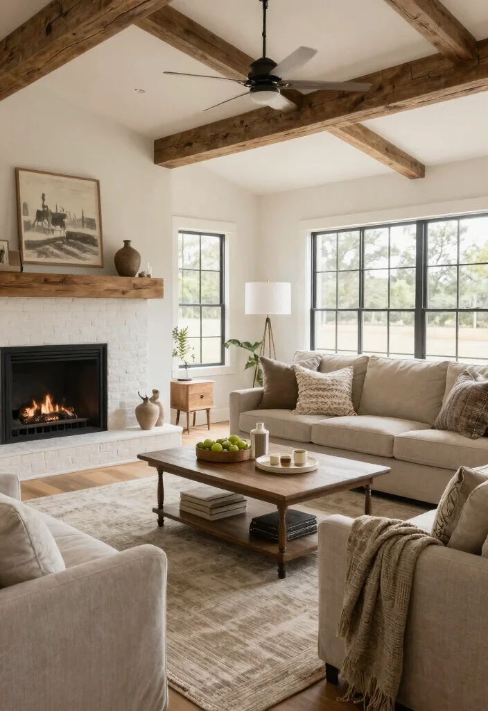 18 Modern Farmhouse Living Room Ideas With Warm Minimal Vibes 19 18 Modern Farmhouse Living Room Ideas With Warm Minimal Vibes - Conclusion 1