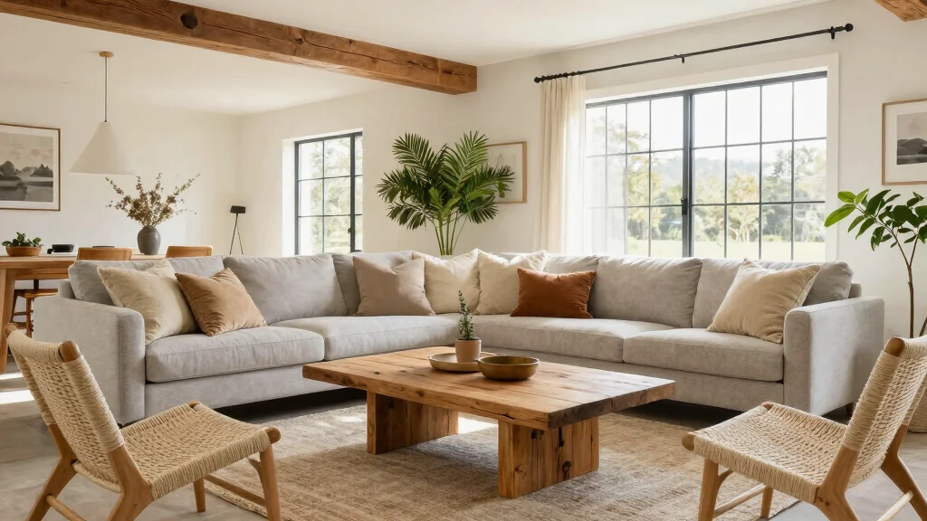 18 Modern Farmhouse Living Room Ideas With Warm Minimal Vibes