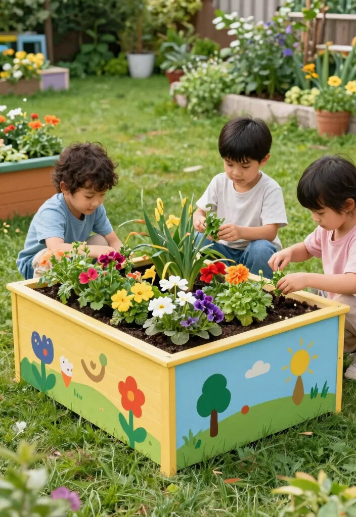 18 Planter Boxes Front Yard Ideas With Lush Layers 14 18 Planter Boxes Front Yard Ideas With Lush Layers - 14. Children’s Garden Boxes 1