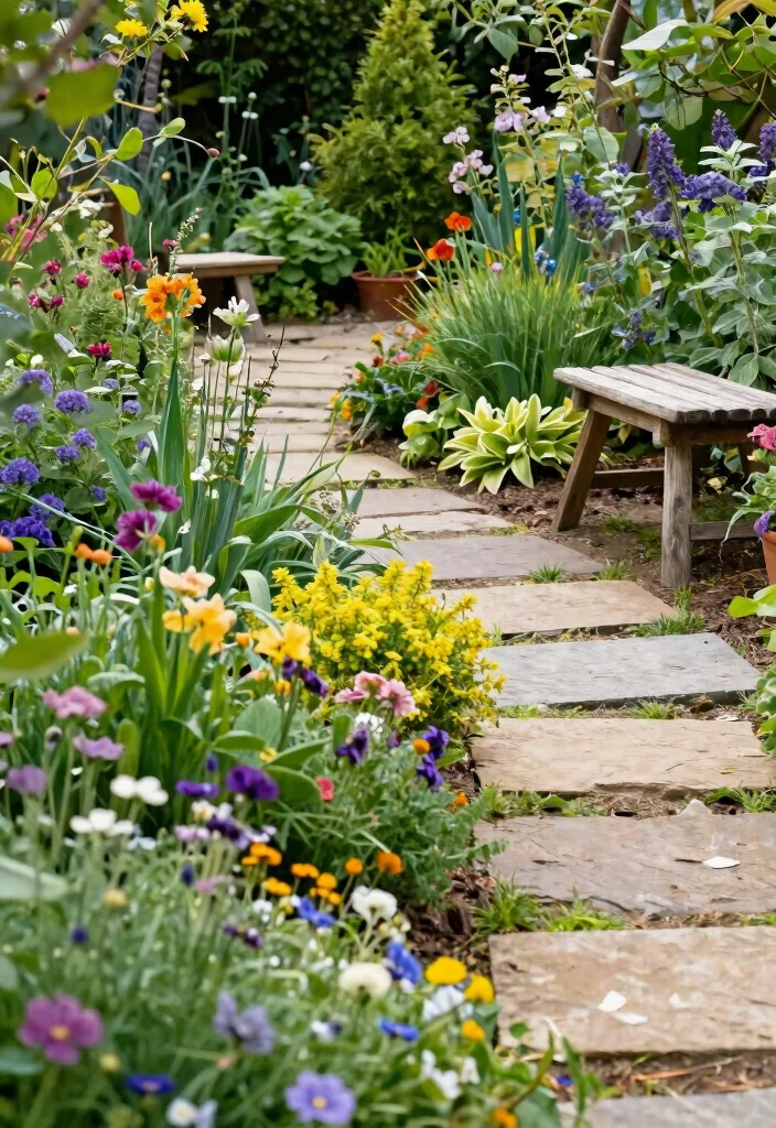 18 Whimsical Front Yard Ideas With Playful Details 18 18 Whimsical Front Yard Ideas With Playful Details - 18. Mixing Textures 1