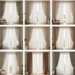 12 Minimalist Curtains Living Room Designs That Block Light