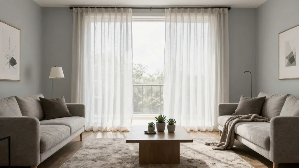 12 Modern Living Room Curtains for Minimalist Spaces