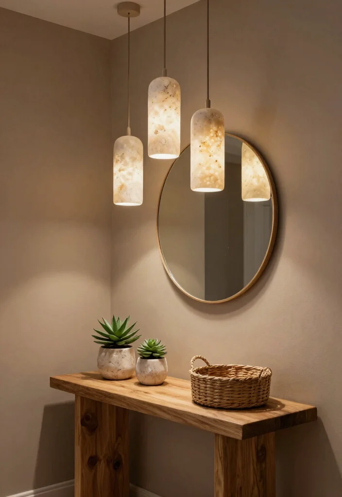 12 Stone Pendant Light Ideas That Add Weight Without Dark Corners - 3. Textured Soapstone Choices 1