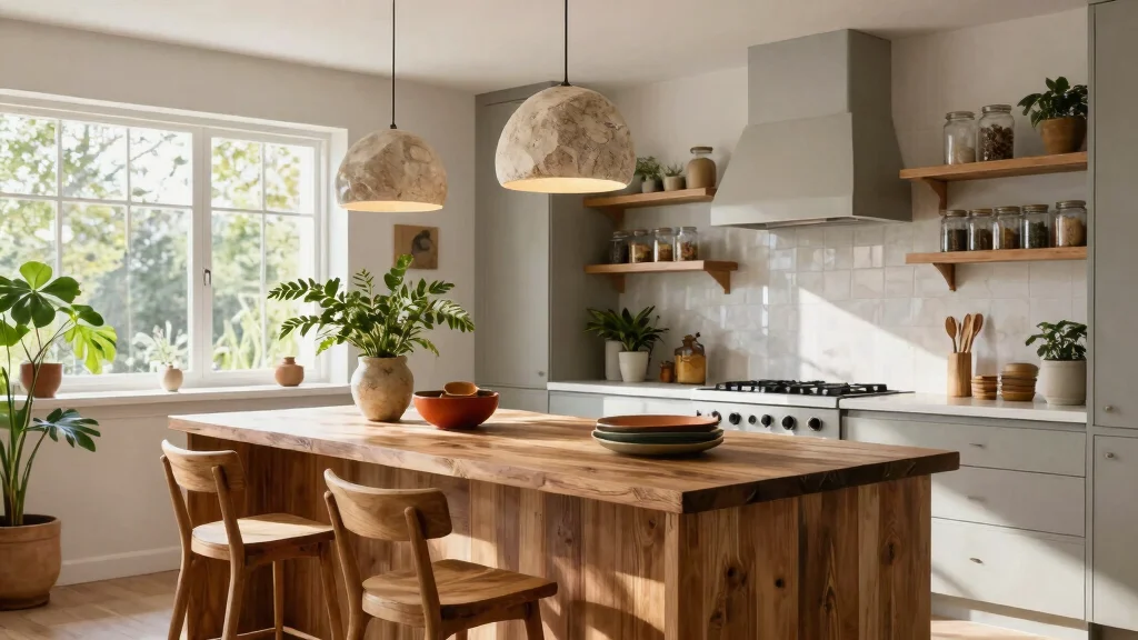 12 Stone Pendant Light Ideas That Add Weight Without Dark Corners