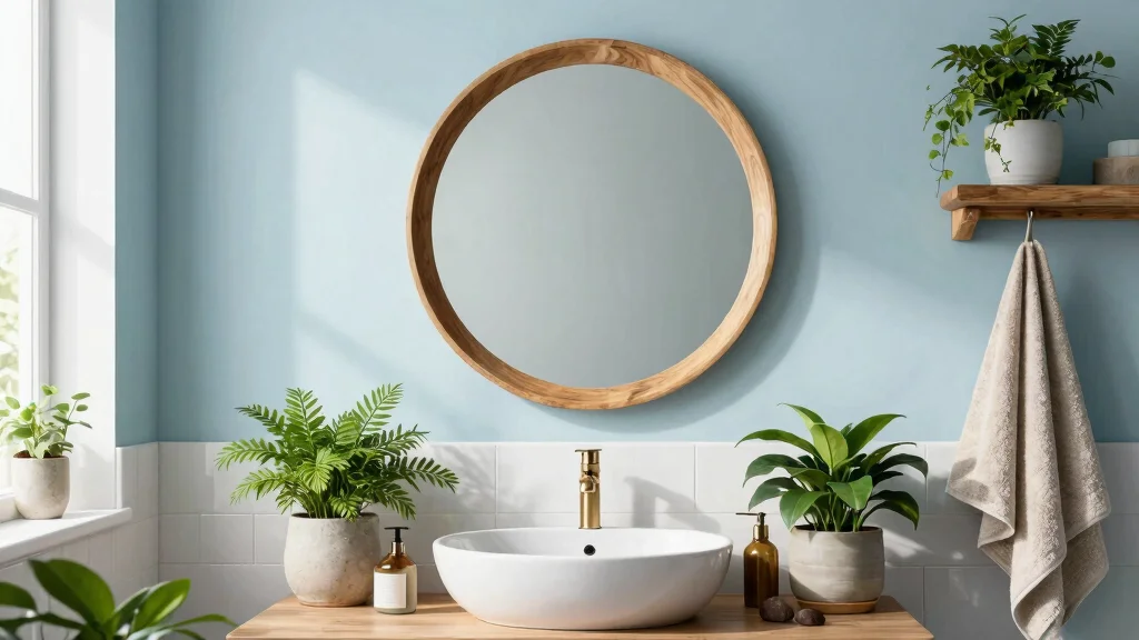12 Wood Bathroom Mirror Ideas That Resist Humidity Warping