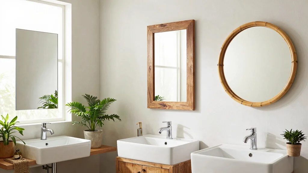 14 Bathroom Vanity Mirror Ideas That Fit Above Any Sink Width