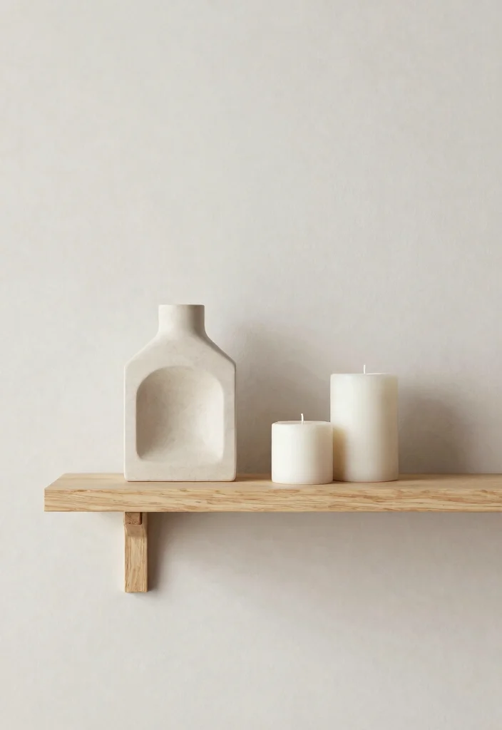 14 Fall Shelf Decor Ideas That Don't Look Cluttered or Seasonal - 12. Clean Lines 1