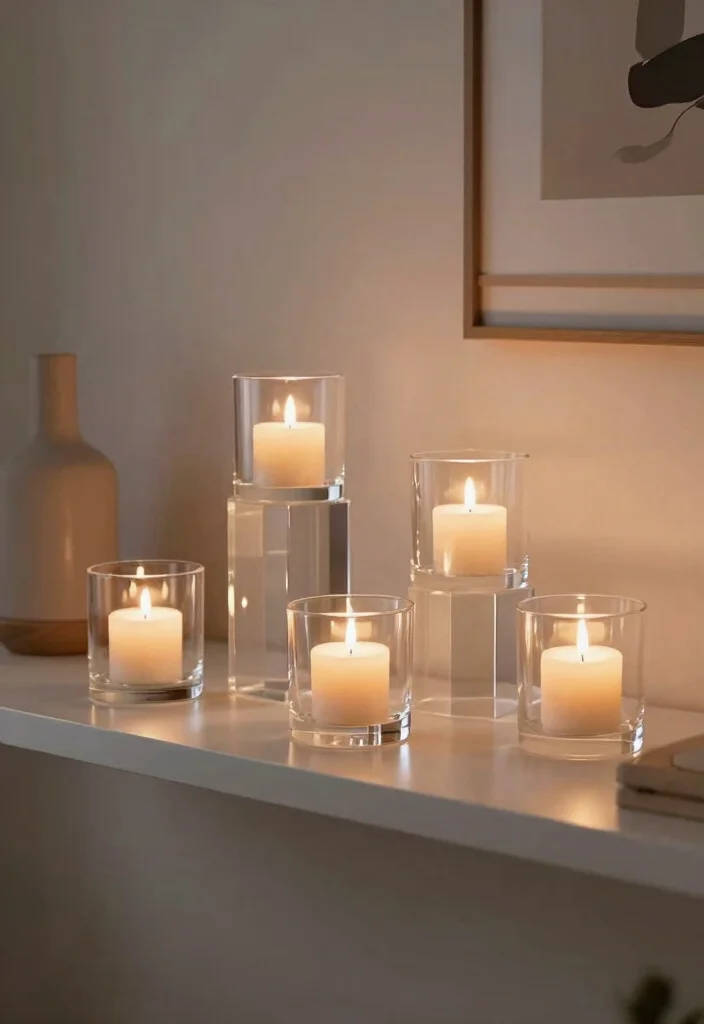 14 Hanging Candle Holder Ideas That Stay Safe Indoors - 5. Floating Candle Holders: Modern Minimalism 1