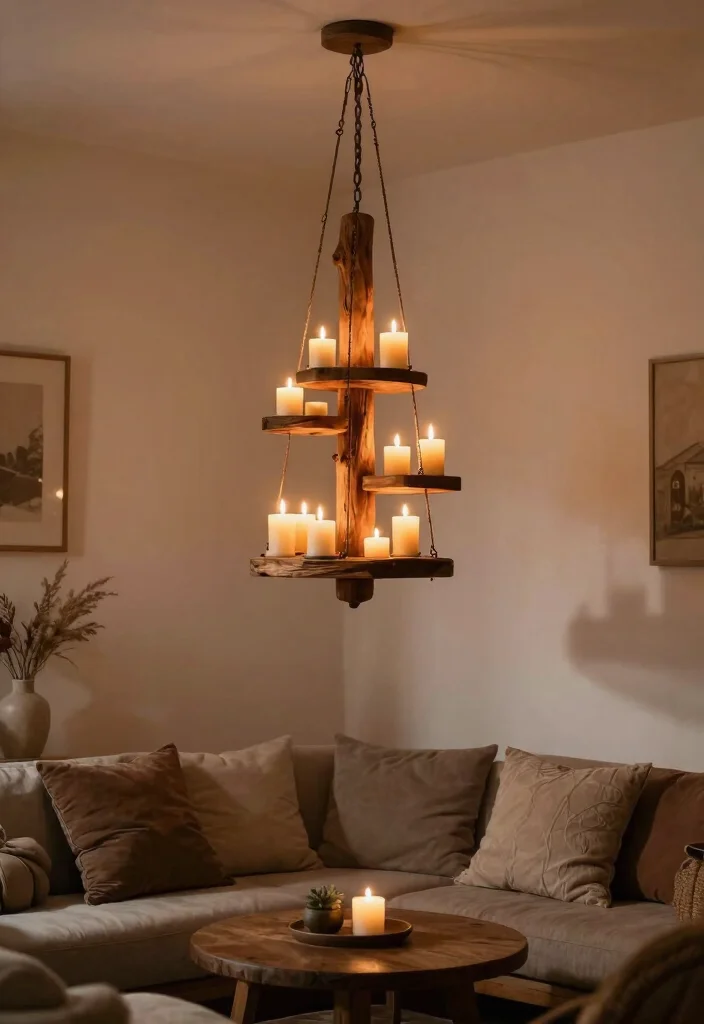 14 Hanging Candle Holder Ideas That Stay Safe Indoors - 6. Tiered Hanging Holders: Multi-Layered Charm 1