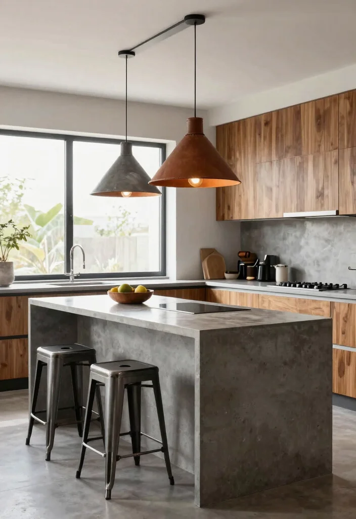 14 Leather Pendant Light Ideas That Soften Industrial Spaces - 5. Leather and Metal Fusion Pendant 1