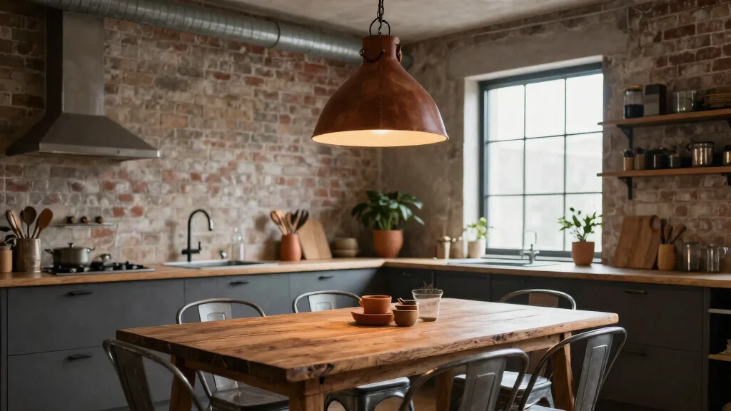14 Leather Pendant Light Ideas That Soften Industrial Spaces