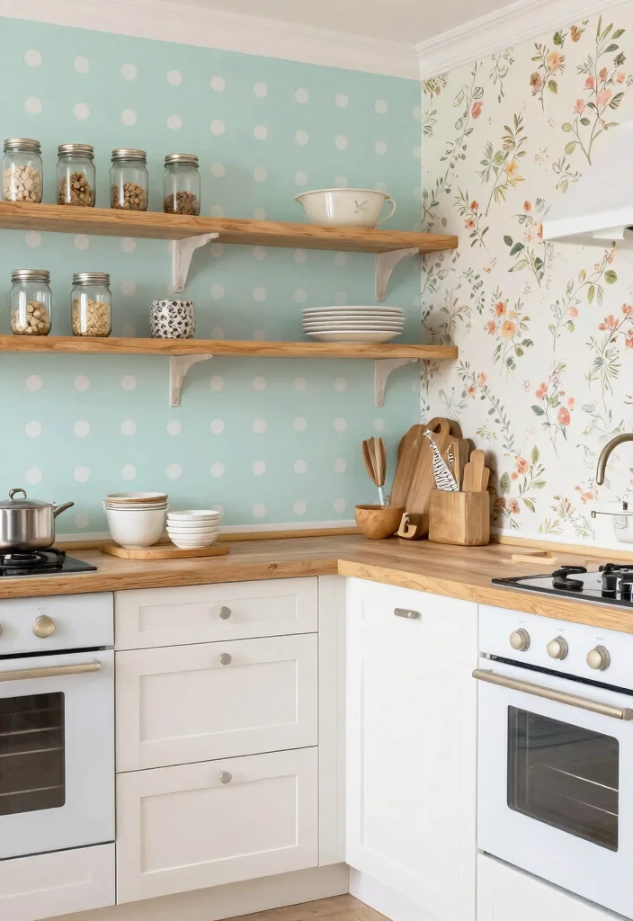 14 Vinyl Wall Art Ideas That Peel Off Without Damage - 11. Vintage-Inspired Patterns 1