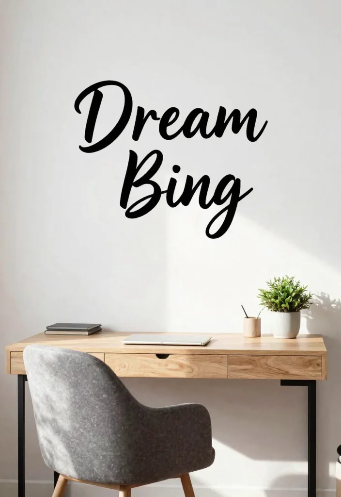 14 Vinyl Wall Art Ideas That Peel Off Without Damage - 3. Minimalist Quotes 1