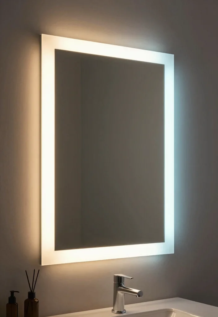 15 Bathroom Mirror Light Ideas That Eliminate Shadows - 12. Color Temperature Adjusting Lights 1