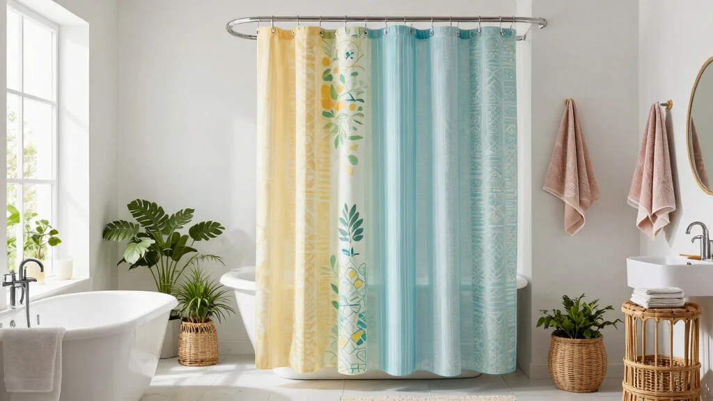 15 Bathroom Shower Curtains That Resist Mold and Stay Fresh