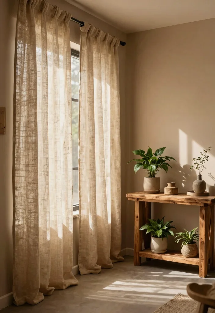 15 Hall Curtains Ideas That Add Privacy Without Blocking Light - 12. Eco-Friendly Options 1
