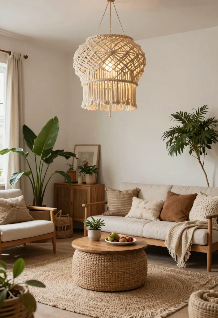 15 Lamp Shade Ideas That Update Any Outdated Fixture - 8. Macrame Lamp Shades 1