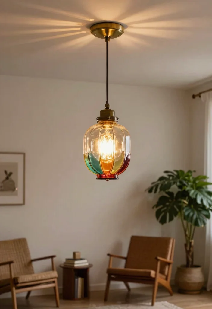 15 Pendant Light Design Ideas for Statement Lighting on a Budget - 3. Vintage Glass Pendant Lights 1