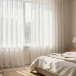 15 Sheer Curtains Bedroom Ideas That Block Just Enough Light