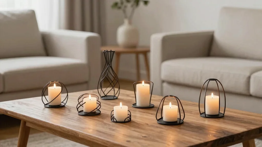 15 Wire Candle Holder Ideas That Catch Dripping Wax