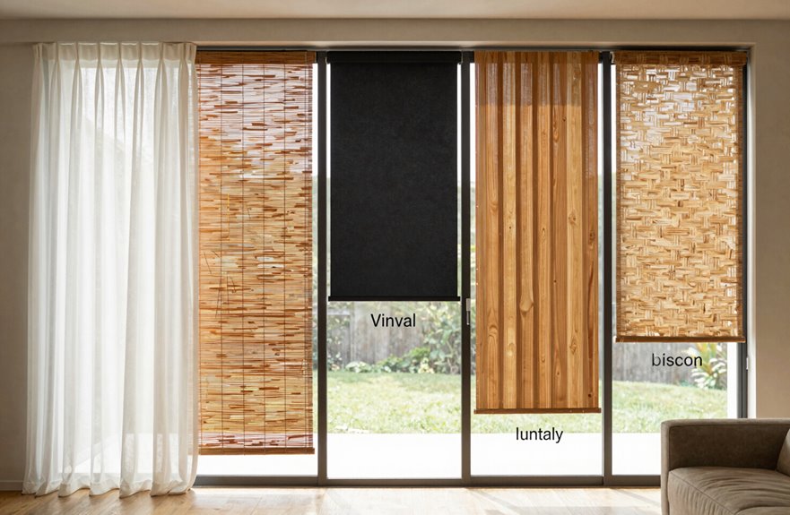 How to Cover Patio Doors: 5 Practical Methods †’ 5 Practical Methods to Cover Patio Doors 1 choosing patio door coverings light privacy options