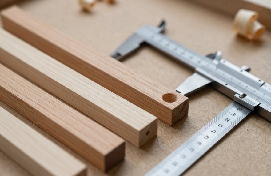 Build a Wood Plant Stand in 6 Simple Steps 3 consistent dowel length sanded