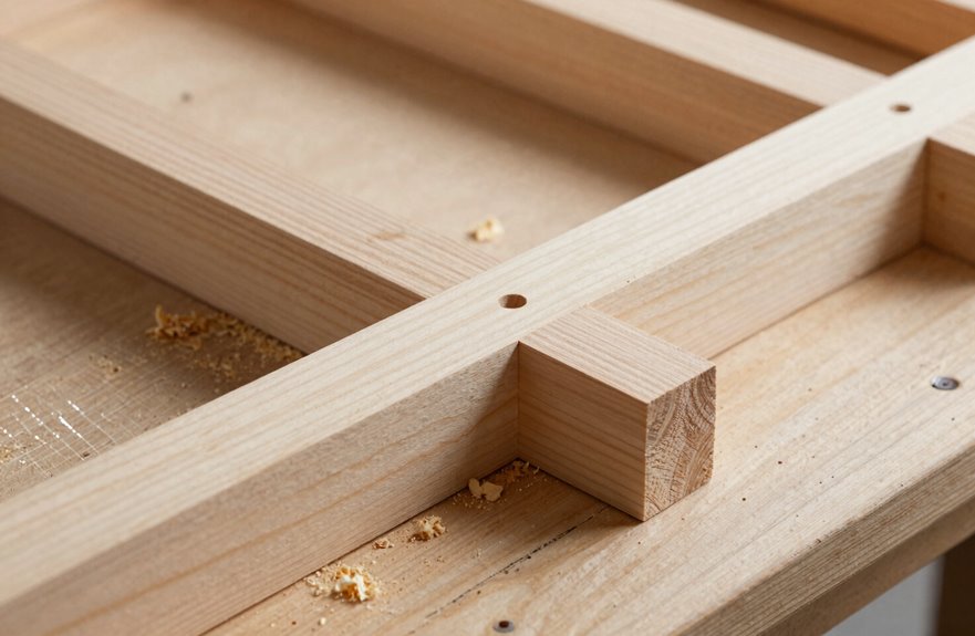 Build a Wood Plant Stand in 6 Simple Steps 2 cut dowels drill precisely