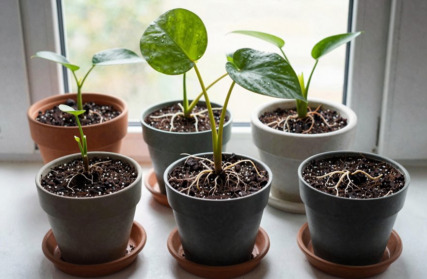 drainage porosity and careful transplanting