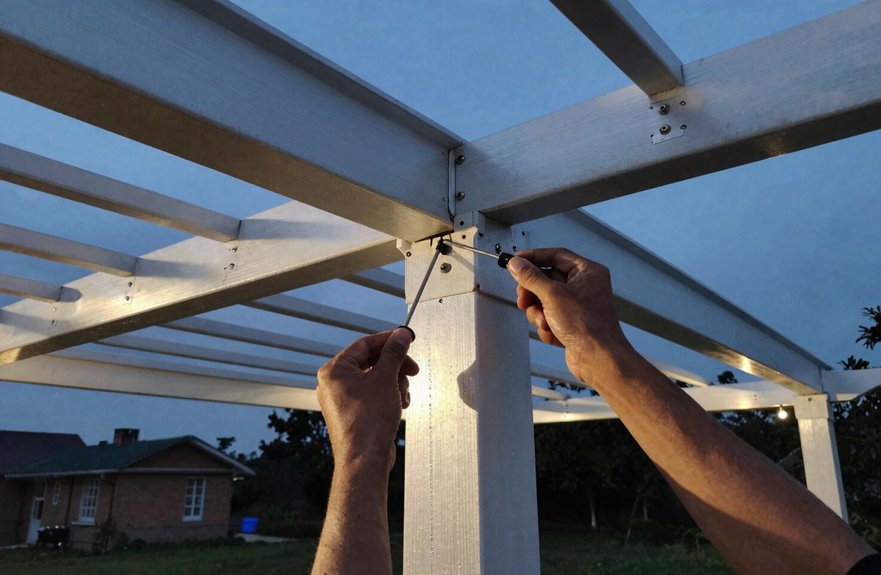 finish safe outdoor anchor points spacing