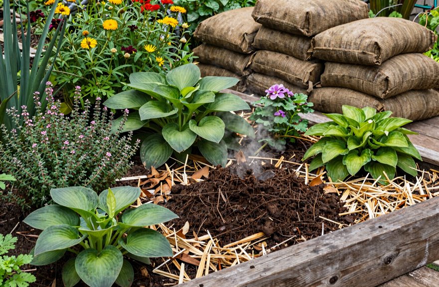 free compost vs weed free mulch trade off