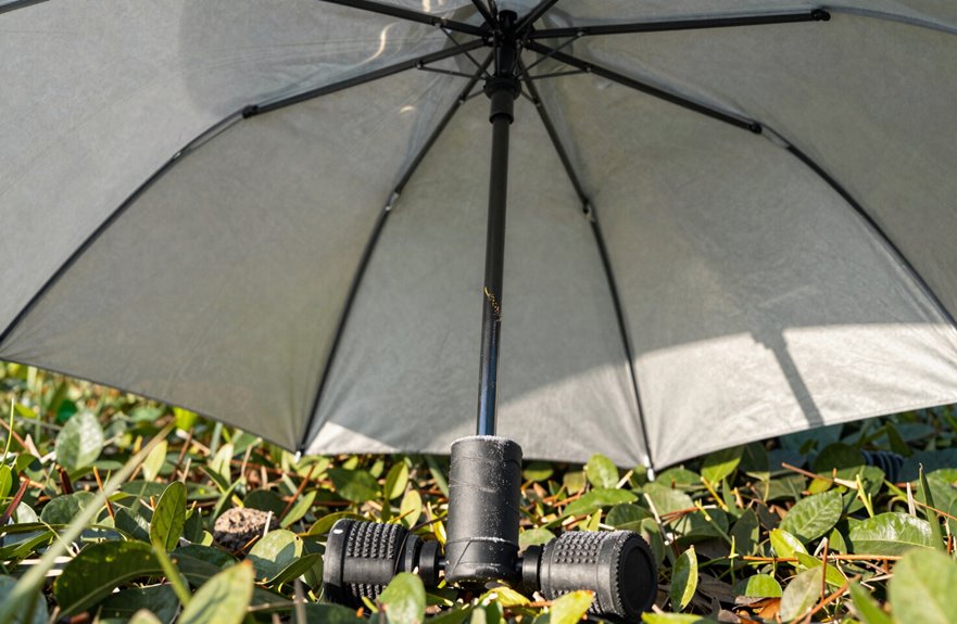How to Keep Your Outdoor Umbrella From Spinning in the Wind 4 friction at pole base junction