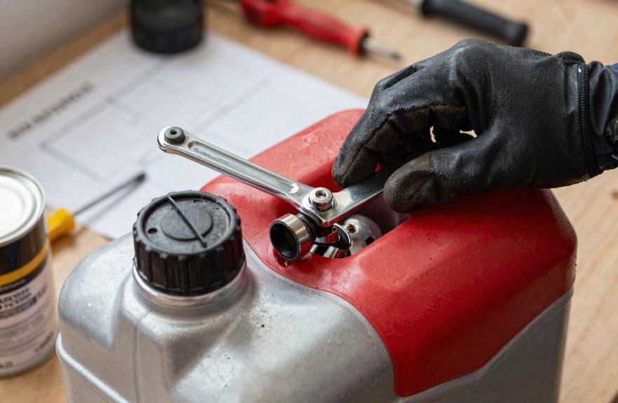 fuel and choke troubleshooting steps