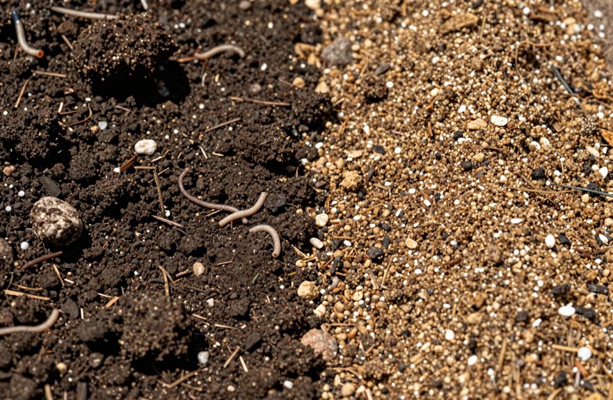 garden soil vs raised bed mix purposefully different