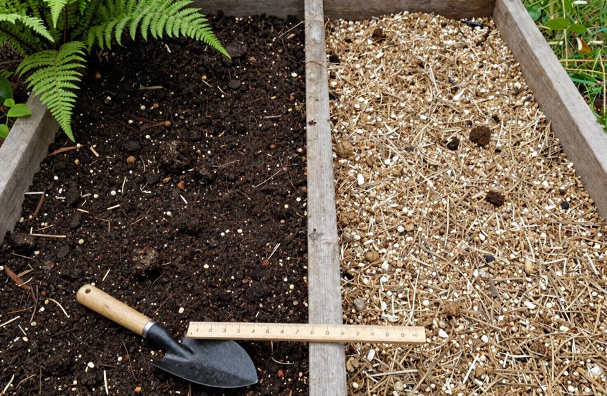 garden vs raised bed soil differences