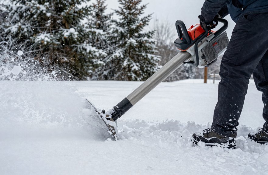 You Can Use a Leaf Blower for Snow Removal 4 gas vs battery vs backpack power matters