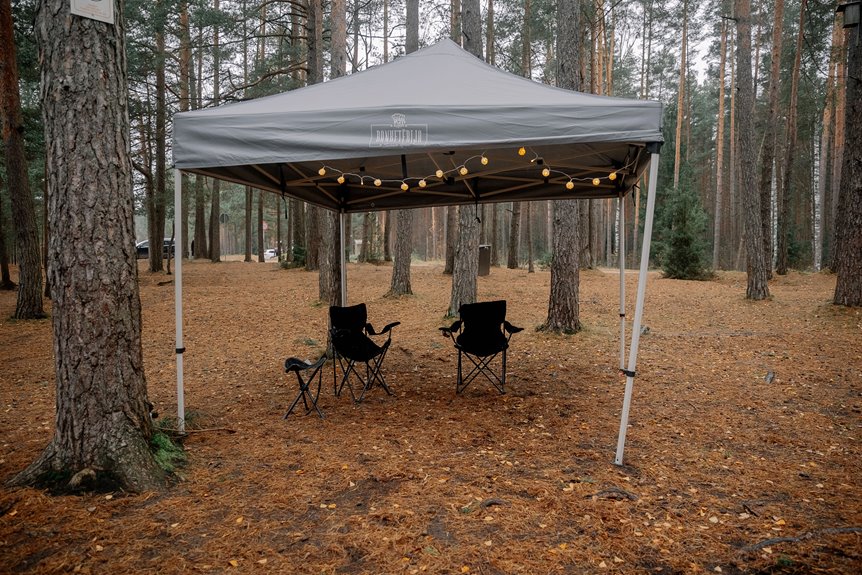 largest pop up canopy size comparison