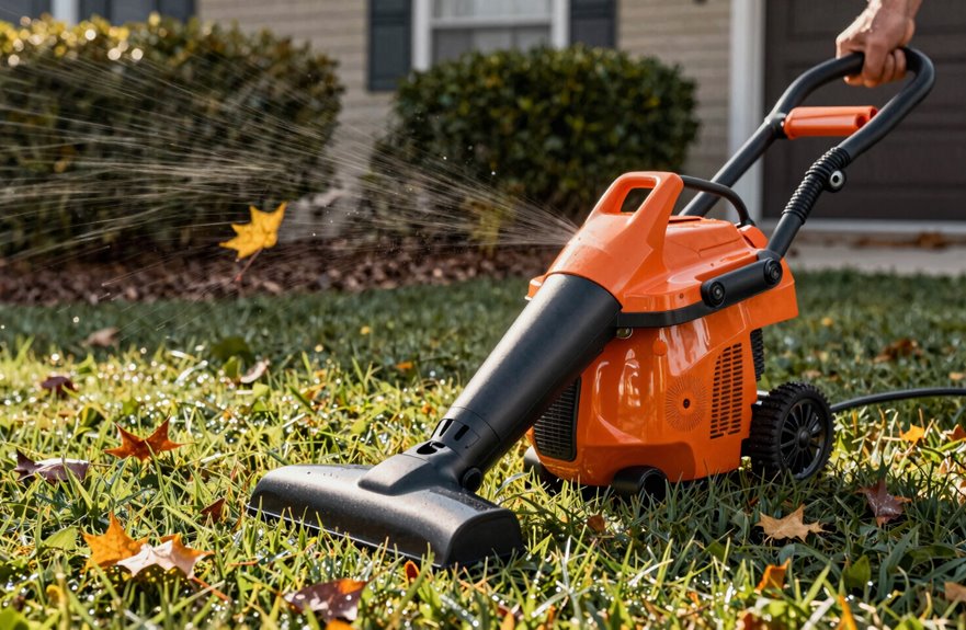 There Are 6 Leaf Blowers That Pick Up Leaves Worth Buying 5 leaf blower vac performance testing